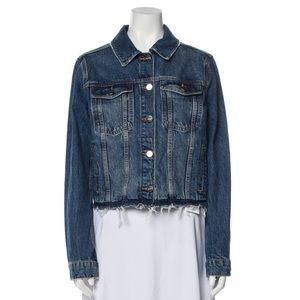 ANINE BING Cropped Denim Jacket